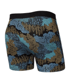 Saxx Ultra Super Soft Comfort Blend Boxer Briefs - Sonora - Camo Slate