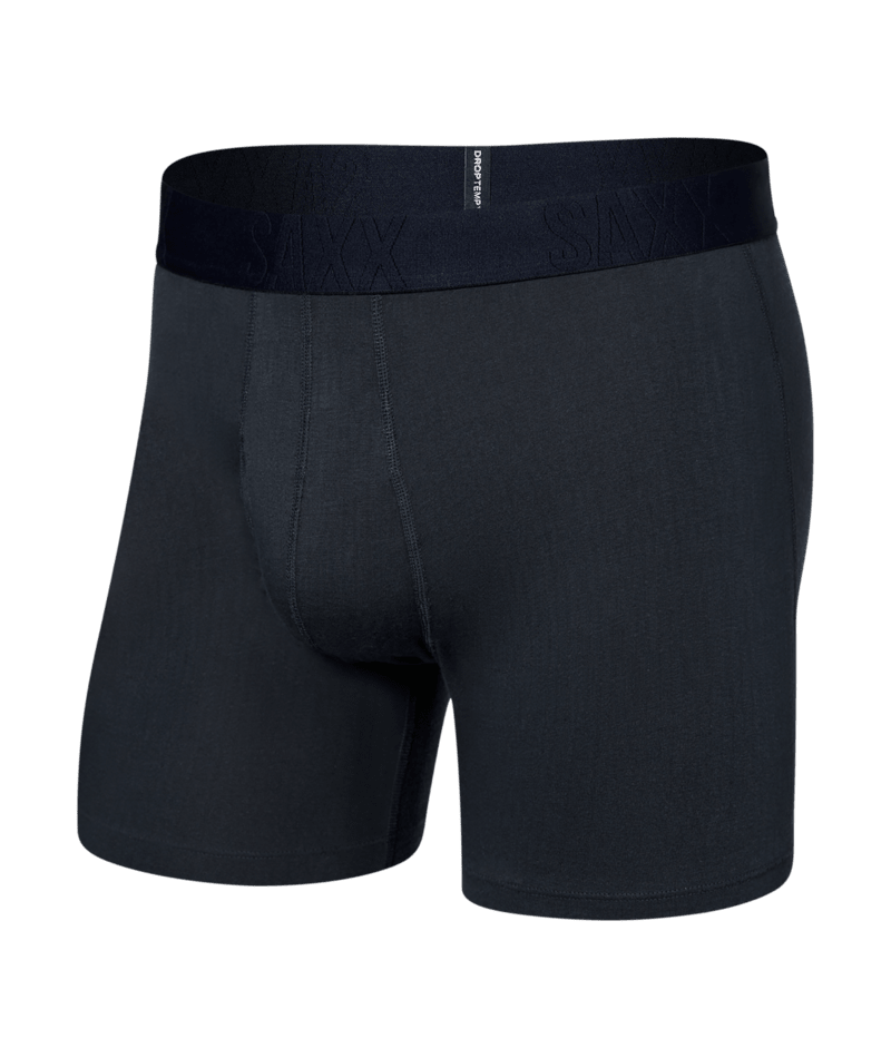 Saxx DROPTEMP™ Cooling Cotton 1 Pack Boxer Briefs - India Ink