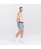 Saxx Underwear DROPTEMP™ Cooling Cotton 1 Pack Boxer Briefs - Season Pass Light Blue