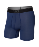 Saxx Underwear Quest Quick Dry Mesh Boxer Brief Fly - Midnight Blue II