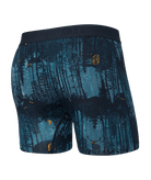 Saxx Vibe Supersoft 1 Pack Boxer Briefs - Forest Walk - Dark Ink