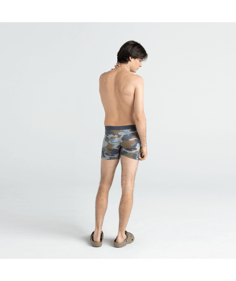 Saxx Vibe Supersoft 1 Pack Boxer Briefs - Grey Supersize Camo