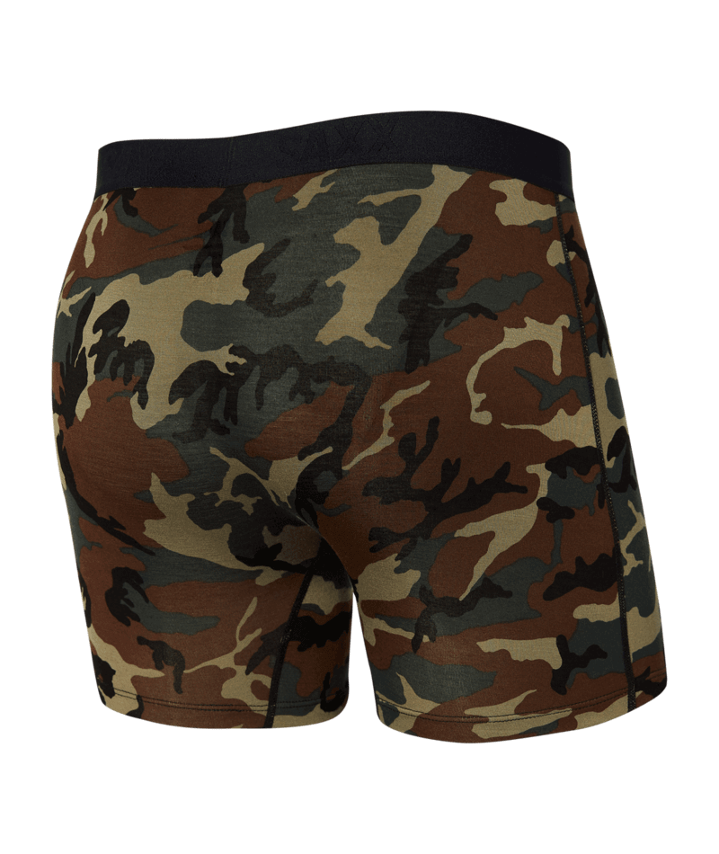 Saxx Vibe Supersoft 1 Pack Boxer Briefs - Woodland Camo