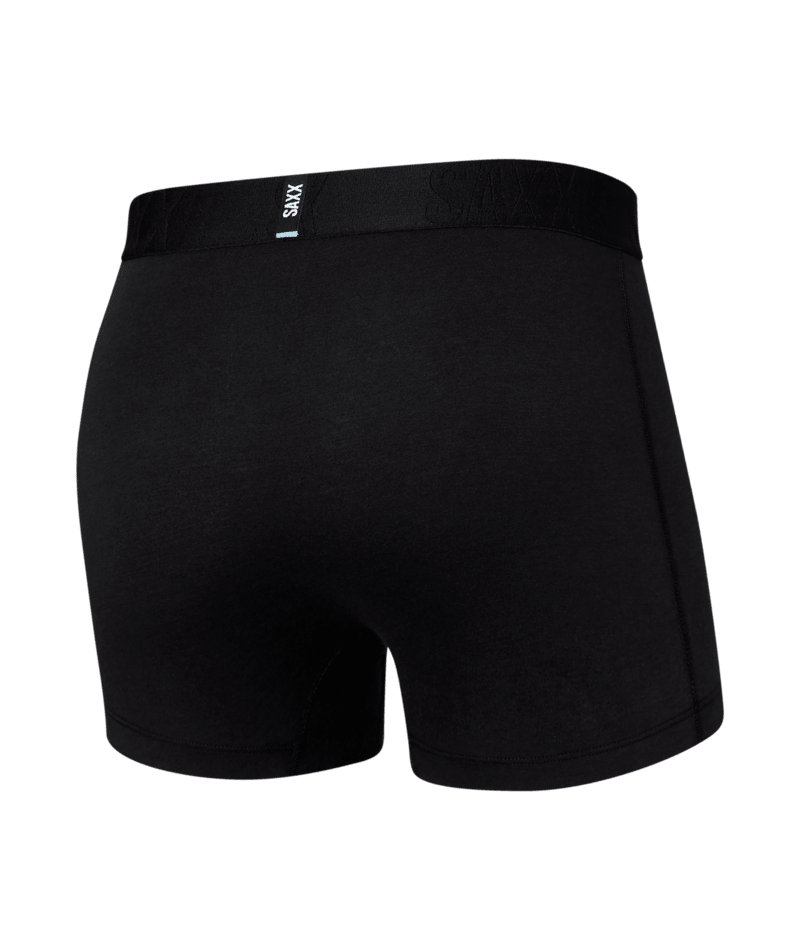 Saxx Underwear DropTemp™ Cooling Cotton 1 Pack Trunks - Black