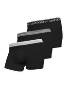 Calvin Klein 3 Pack Trunks- COTTON STRETCH Limited Edition - Black