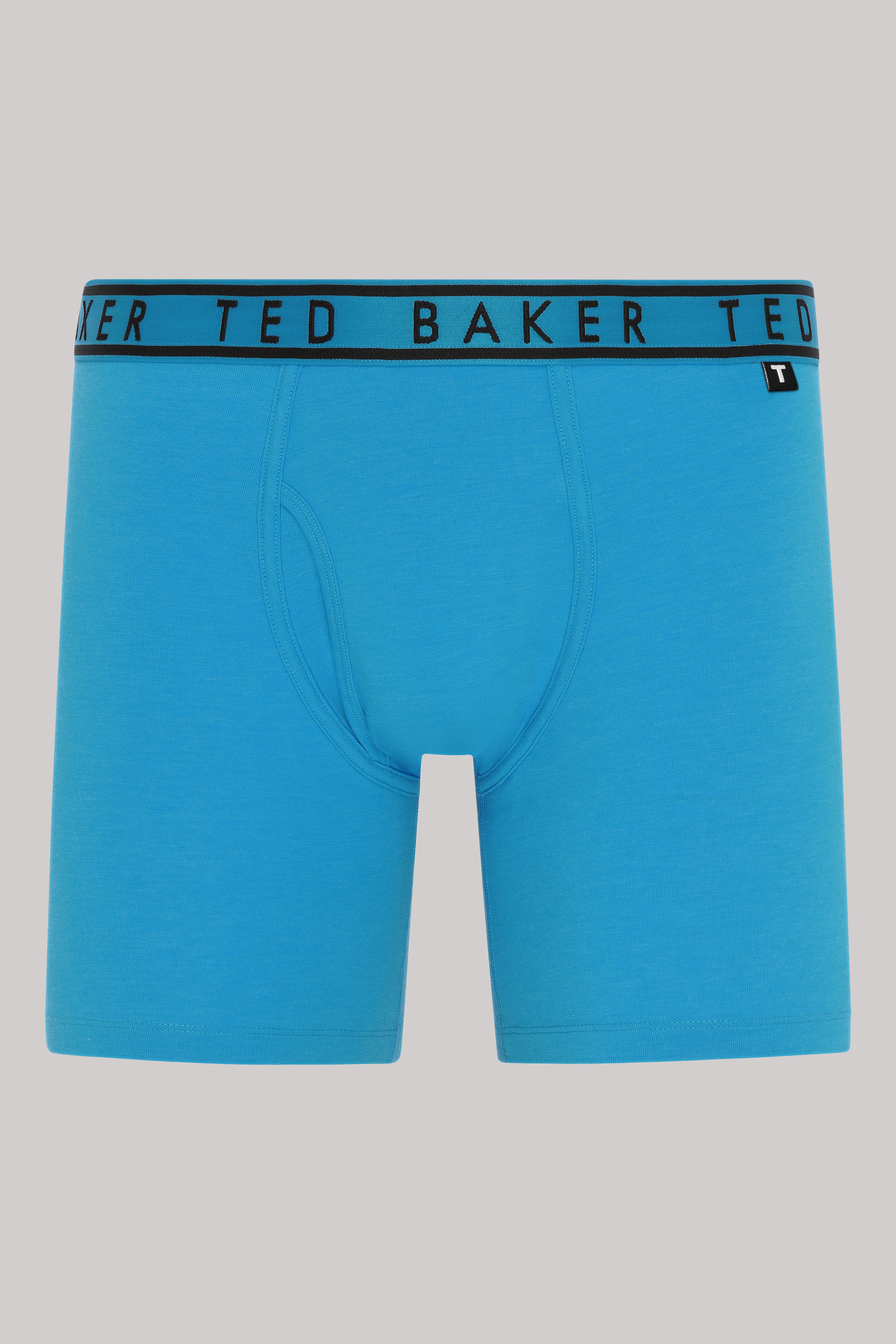 Ted Baker 3 Pack Cotton Stretch Boxer Briefs - Red/Black/Blue