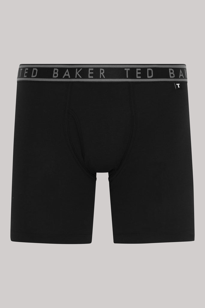 Ted Baker 3 Pack Cotton Stretch Boxer Briefs - Red/Plum/Black