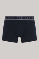 Ted Baker 3 Pack Cotton Stretch Solid Trunks - Black / Black / Grey