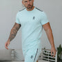 Gym King Taped Jersey Tee - Mint