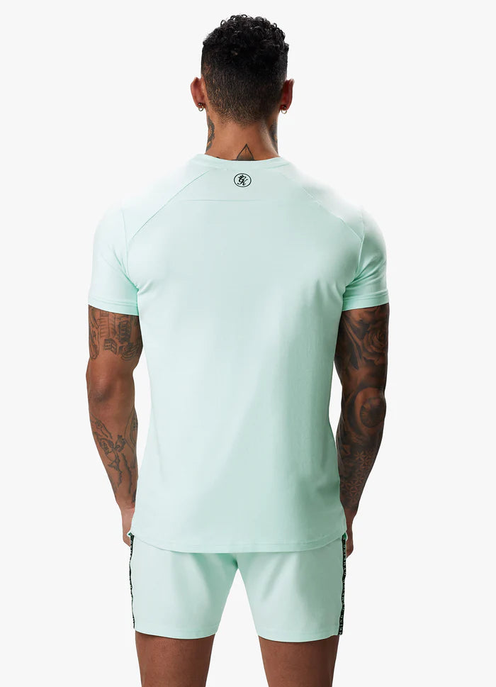 Gym King Taped Jersey Tee - Mint