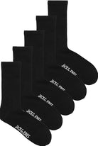 Jack & Jones 5 Pack Jacbasic Tennis Socks - One Size (7-11)