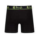 Pringle 3 Pack Men's Bamboo Boxers – Black with Yellow/Pink/WhiteLogo