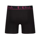 Pringle 3 Pack Men's Bamboo Boxers – Black with Yellow/Pink/WhiteLogo