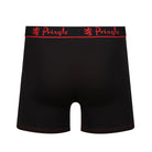 Pringle 3 Pack Men's Bamboo Boxers – Black with Red/Pink/Blue Logo