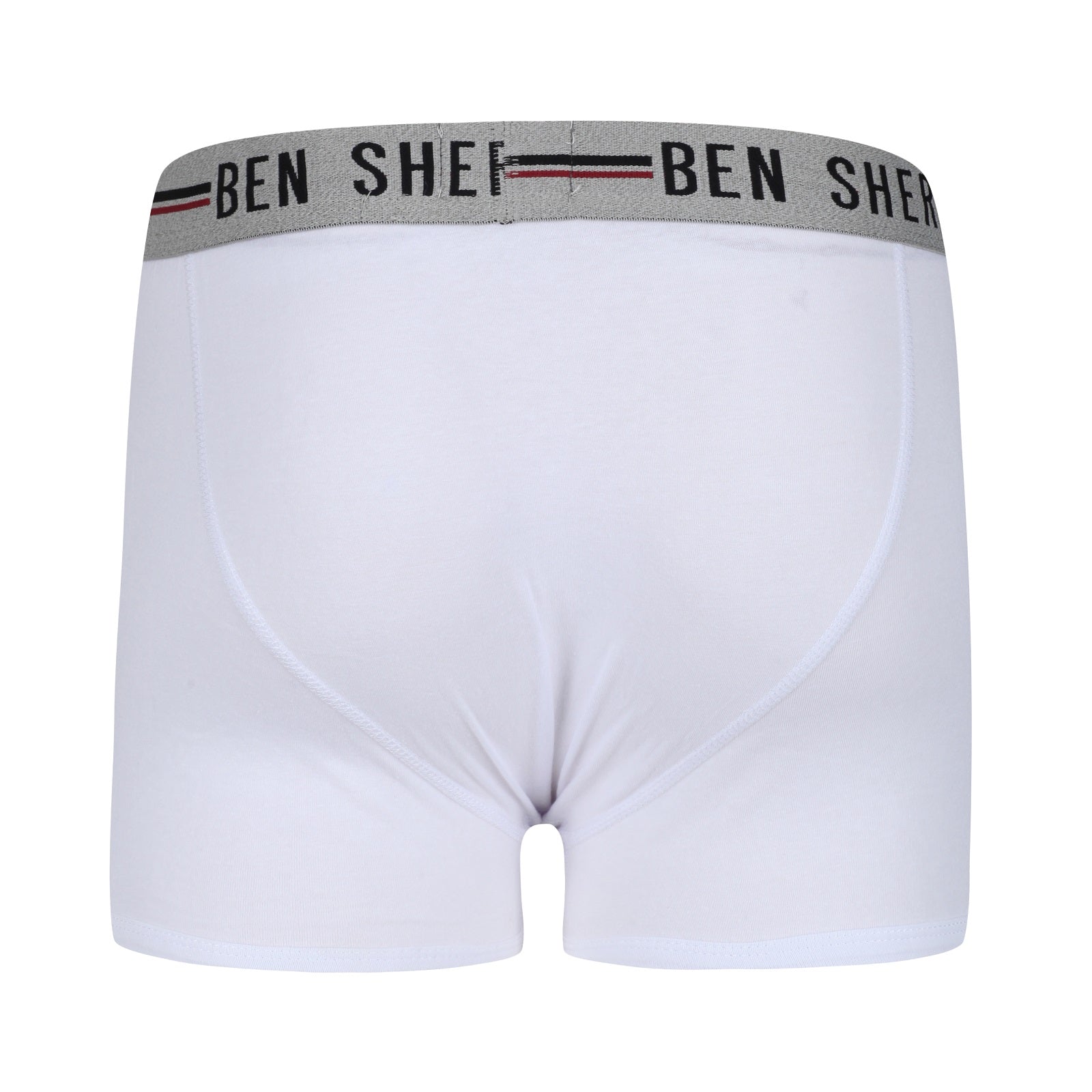 Ben Sherman Mens Jameson 3 Pack Boxer Shorts in Black-White