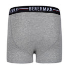 Ben Sherman Mens Jameson 3 Pack Boxer Shorts in Black-White