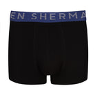 Ben Sherman Mens Achilles 3 Pack Trunks in Black