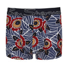 Ben Sherman Mens Coen 3 Pack Trunks - Navy/Floral/Blue