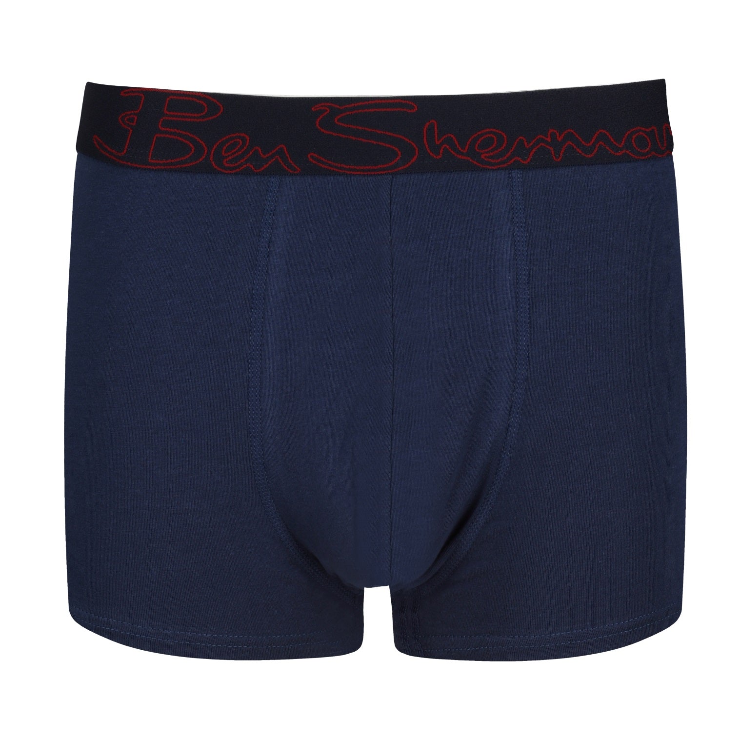 Ben Sherman Mens Coen 3 Pack Trunks - Navy/Floral/Blue