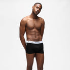 Ben Sherman Mens Bron 3 Pack Trunks in Black - Boxer Shorts