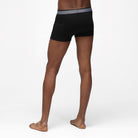 Ben Sherman Mens Bray 3 Pack Trunks in Black