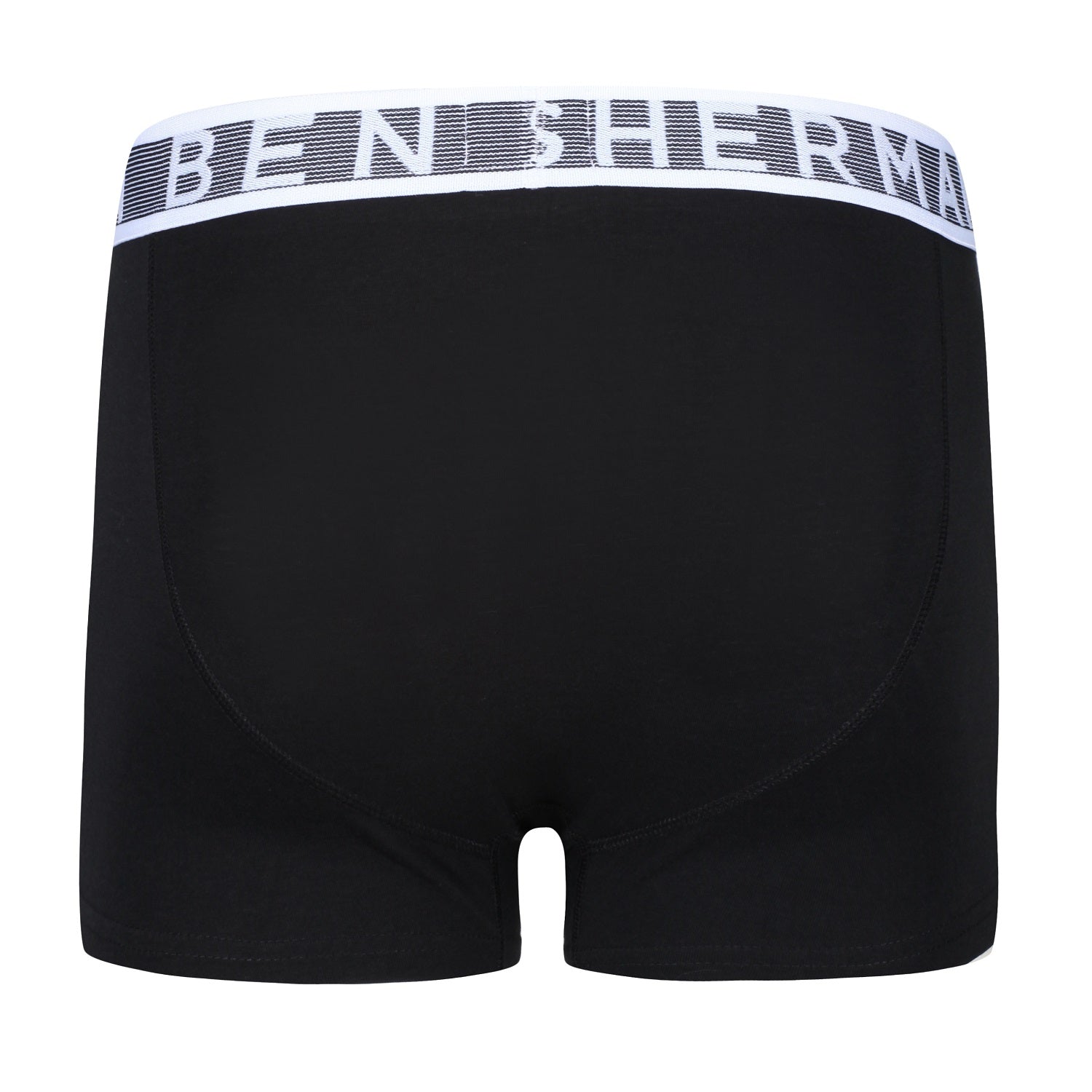 Ben Sherman Mens Bray 3 Pack Trunks in Black