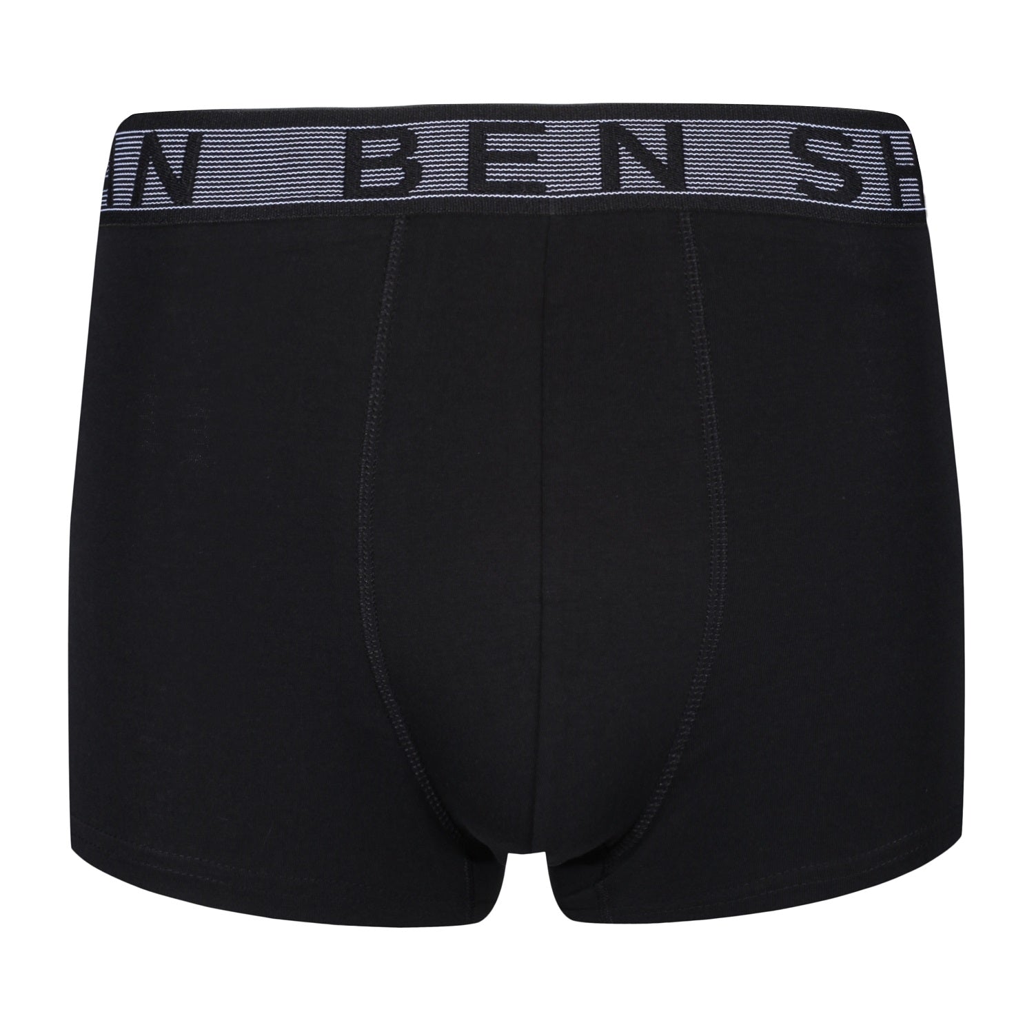 Ben Sherman Mens Bray 3 Pack Trunks in Black