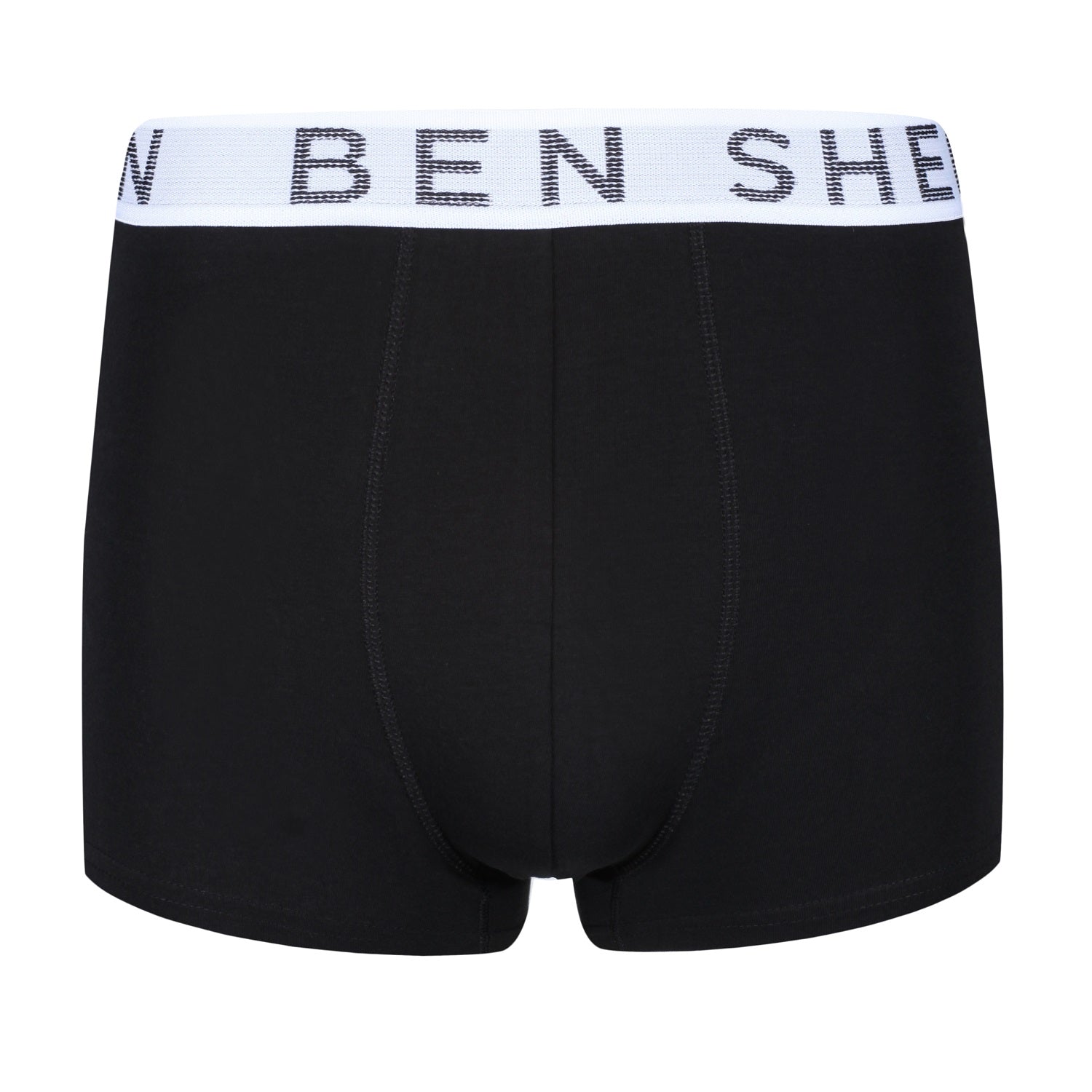 Ben Sherman Mens Bray 3 Pack Trunks in Black