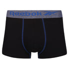 Reebok Mens Performance 3 Pack Boxer Short Sports Stott Trunks - Black