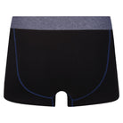 Reebok Mens Performance 3 Pack Boxer Short Sports Stott Trunks - Black