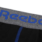 Reebok Mens Performance 3 Pack Boxer Short Sports Stott Trunks - Black