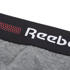 Reebok Mens 5 Pack Ennio Sports Trunks - Blue/Charcoal/Navy/White/Grey