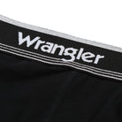 Wrangler 3 Pack Cotton Stretch Trunks - Black (White/Berry/Blue Waistbands)