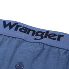 Wrangler 3 Pack Button Fly Cotton Stretch Boxers - Grey Marl/Navy/Dk Denim Marl