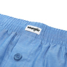 Wrangler Pure Cotton 2 Pack Woven Boxers - Red Checks / Chambray Blue