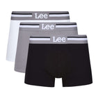 Lee 3 Pack Trunks - Black/Grey/White