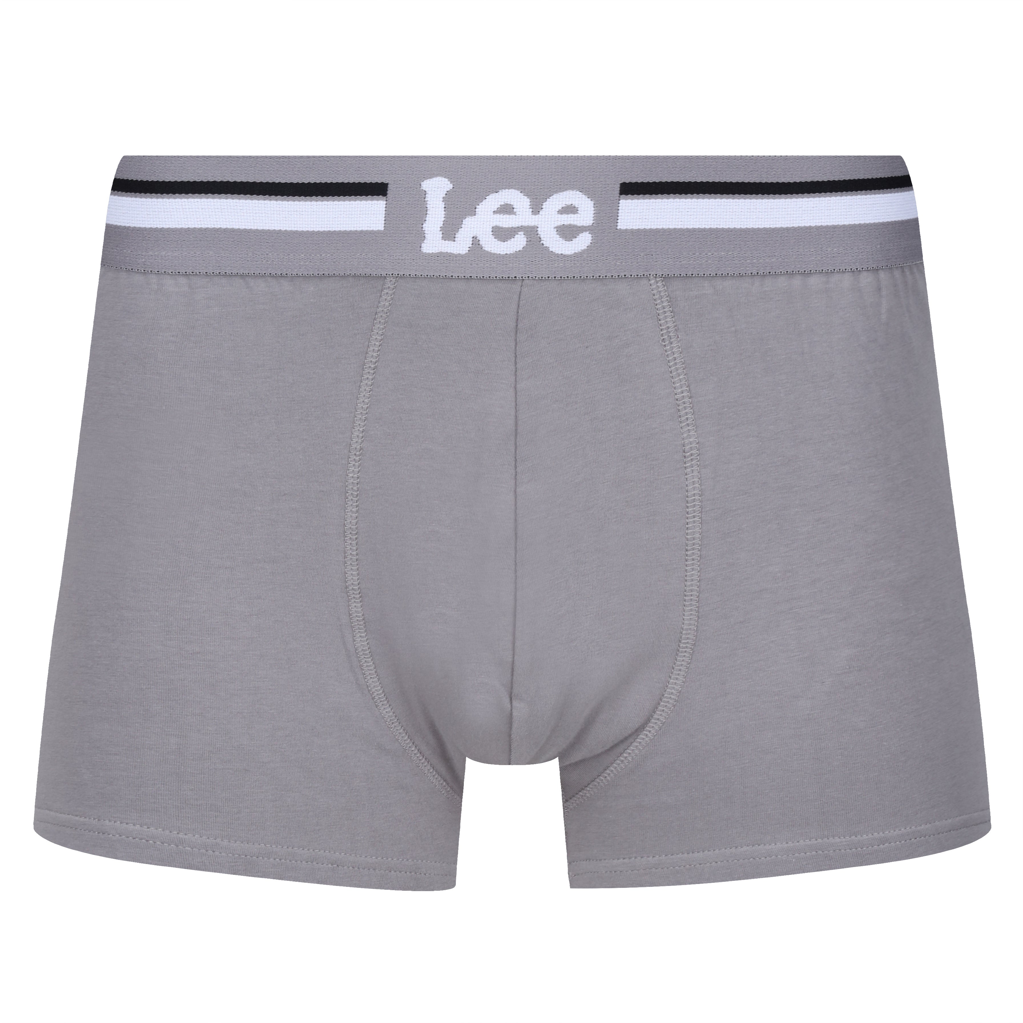 Lee 3 Pack Trunks - Black/Grey/White