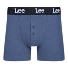 Lee 3 Pack Cotton Stretch Button Fly Boxers - Denim