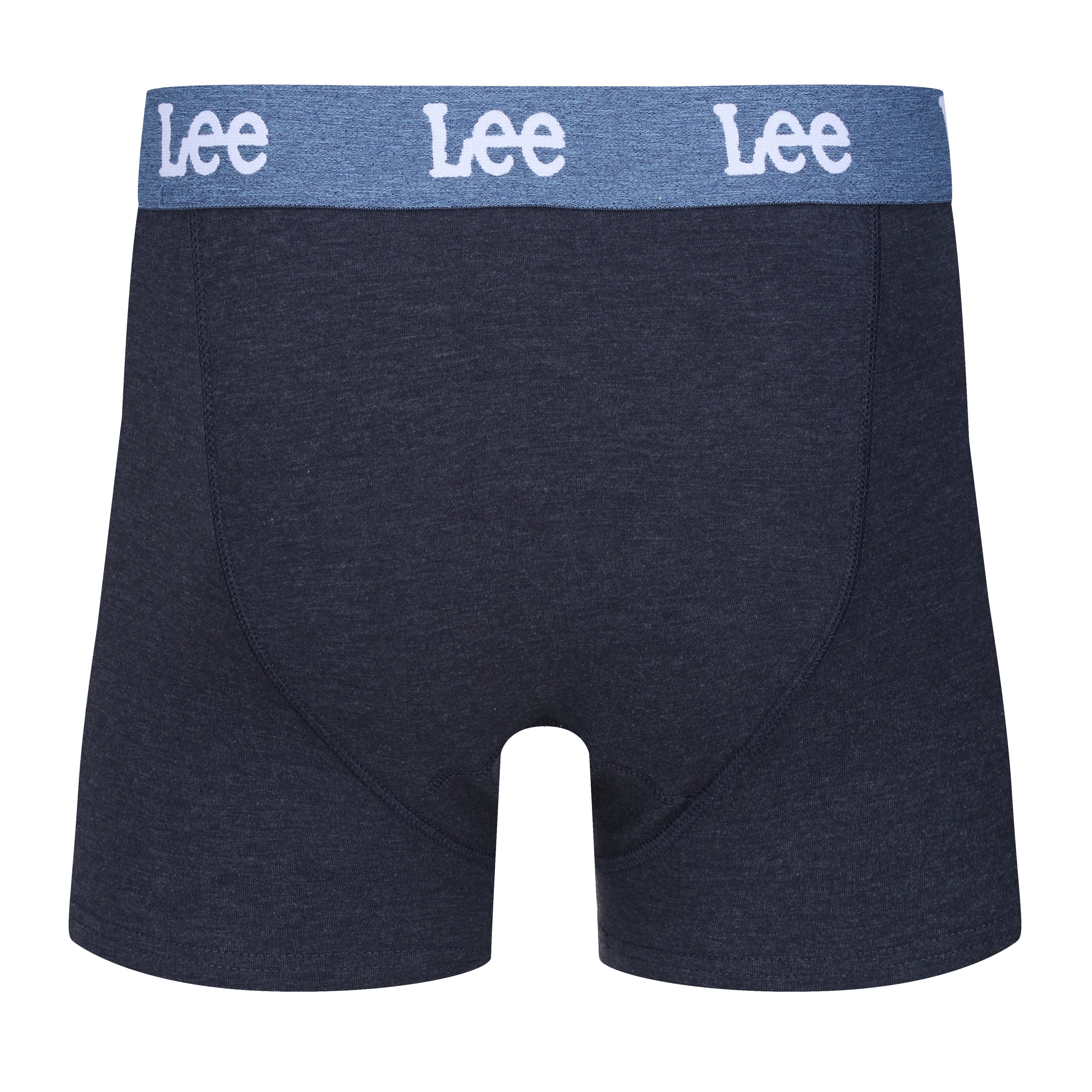 Lee 3 Pack Cotton Stretch Button Fly Boxers - Denim