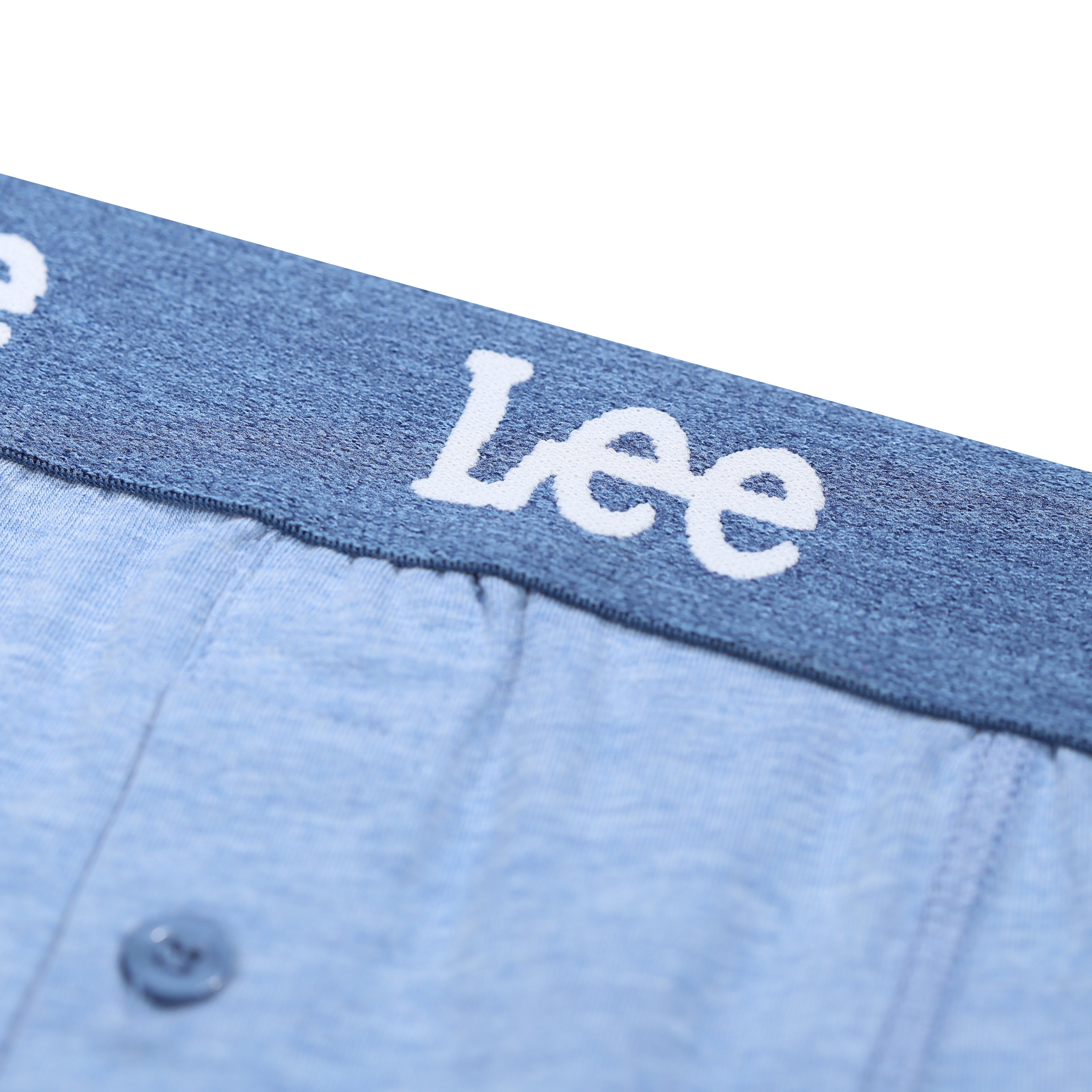 Lee 3 Pack Cotton Stretch Button Fly Boxers - Denim