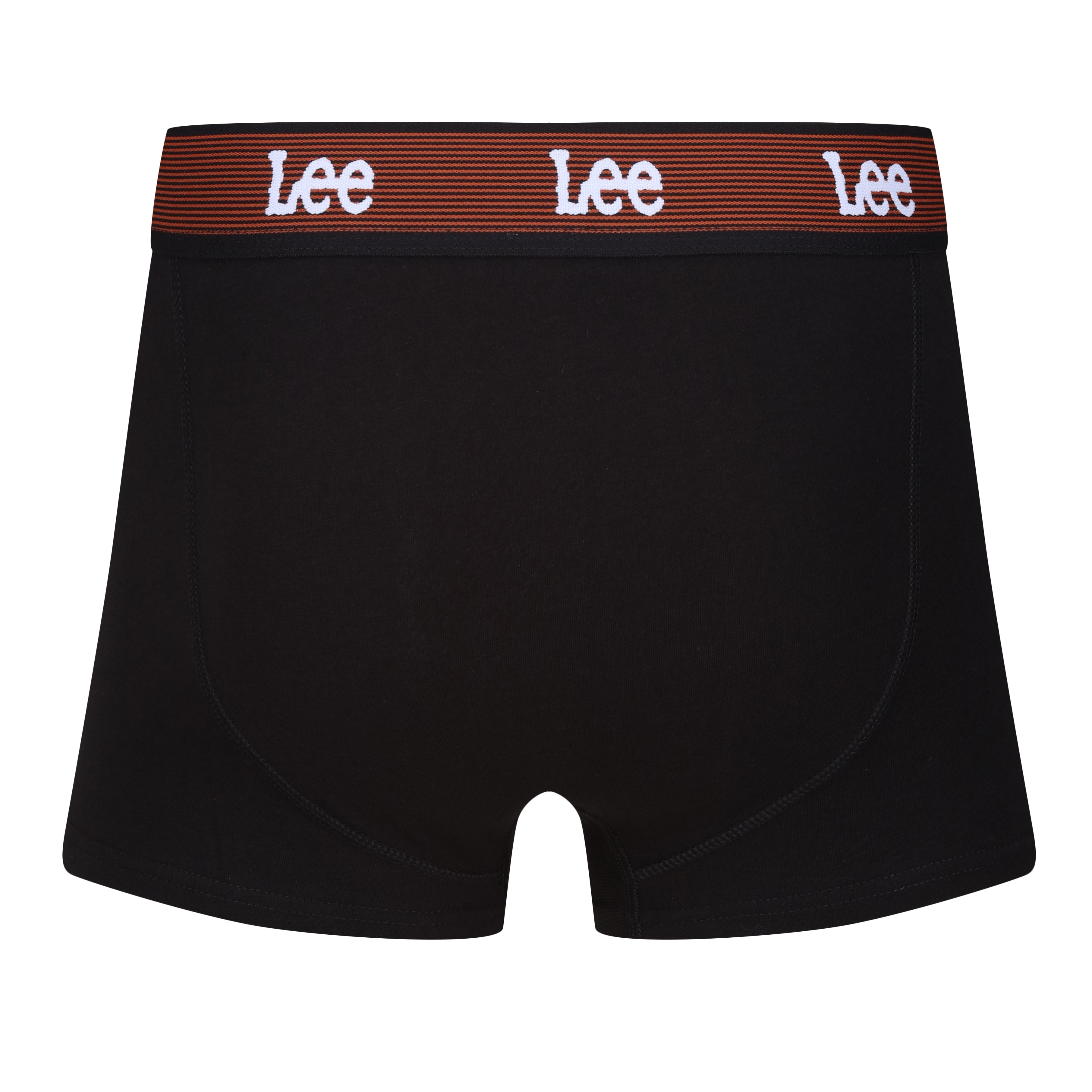 Lee 5 Pack Cotton Stretch Low Rise Trunks Black-Multi