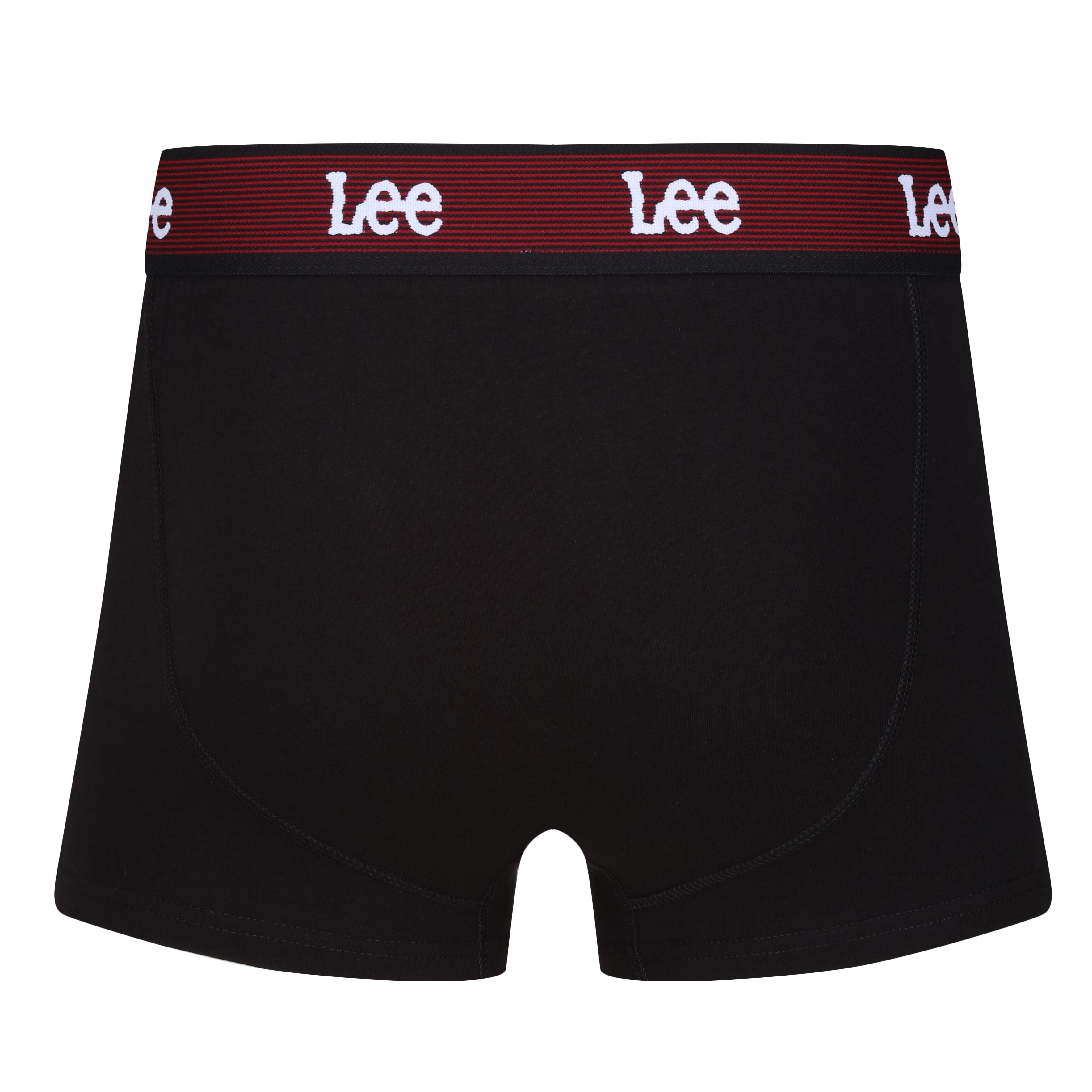 Lee 5 Pack Cotton Stretch Low Rise Trunks Black-Multi