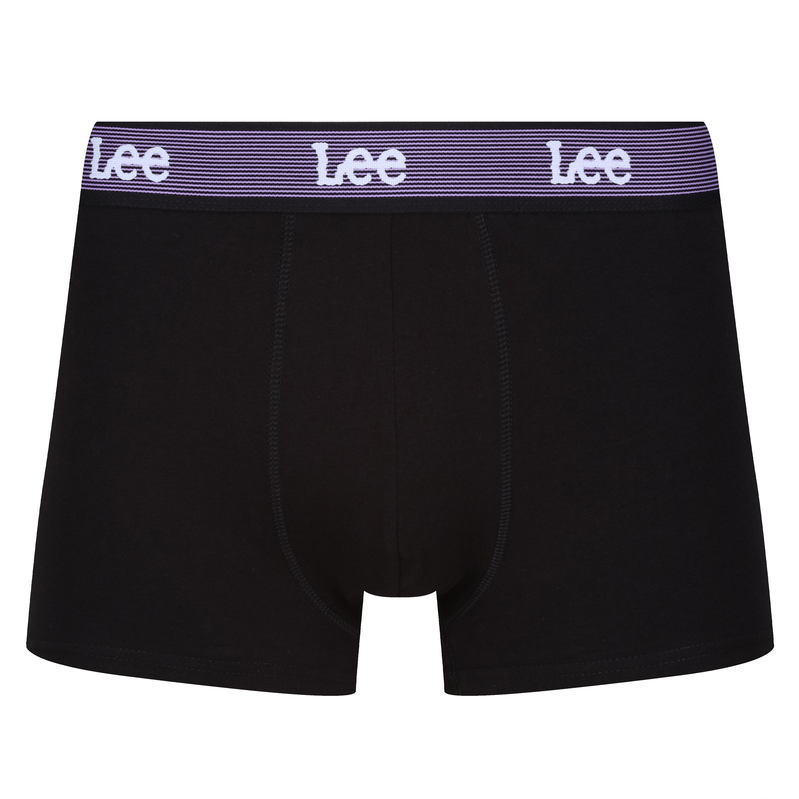 Lee 5 Pack Cotton Stretch Low Rise Trunks Black-Multi