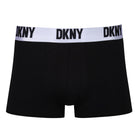 DKNY Crossett 3 pack Modal Cotton Trunks - Red/Grey/Black