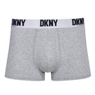 DKNY Crossett 3 pack Modal Cotton Trunks - Red/Grey/Black