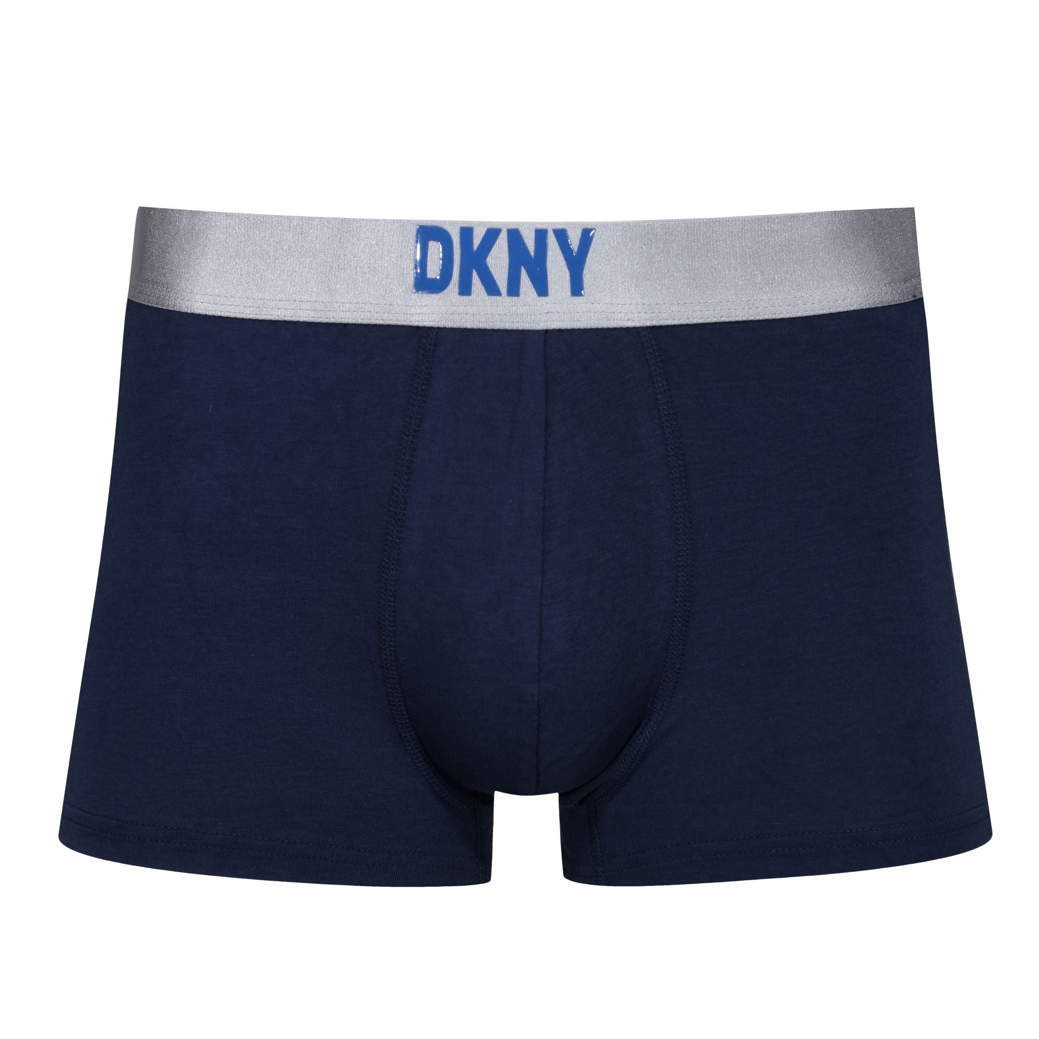 DKNY Batesville 3 pack Modal Cotton Trunks - Navy/Blue Charcoal