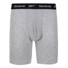 Reebok Hogan Mens Performance 3 Pack Medium Sports Trunks - Black/Grey/White