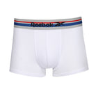 Reebok Mens Performance 3 Pack Short Sports Pietro Trunks - Red/White/Blue