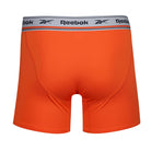 Reebok Mens Performance 3 Pack Lucas Sports Trunks - Orange/Blue/Navy