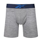 Reebok Mens Performance 3 Pack Travis Medium Sports Trunks - Navy/Blue/Grey